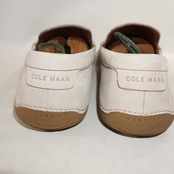 Cole Haan Size 12 White Penny Loafers Mens B6 C9 main image 4